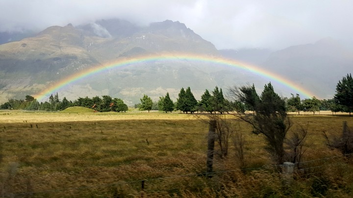 Rainbow gate to the Routeburn track